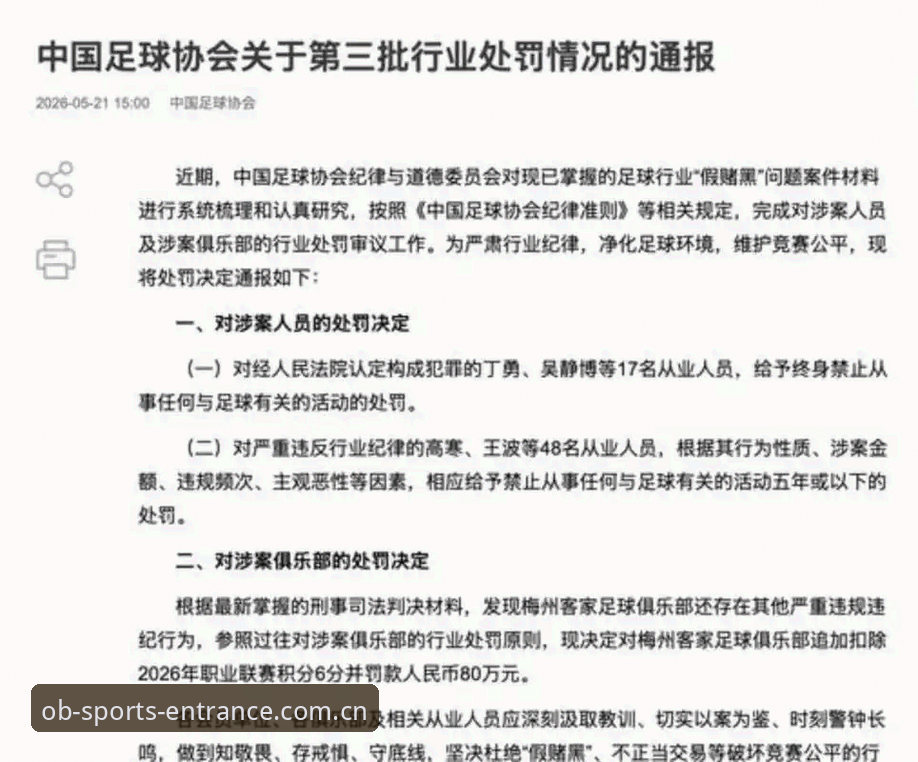 ob欧宝体育赛事专区教程 三批禁足名单背后,中国足球的刮骨疗毒到了哪一步?